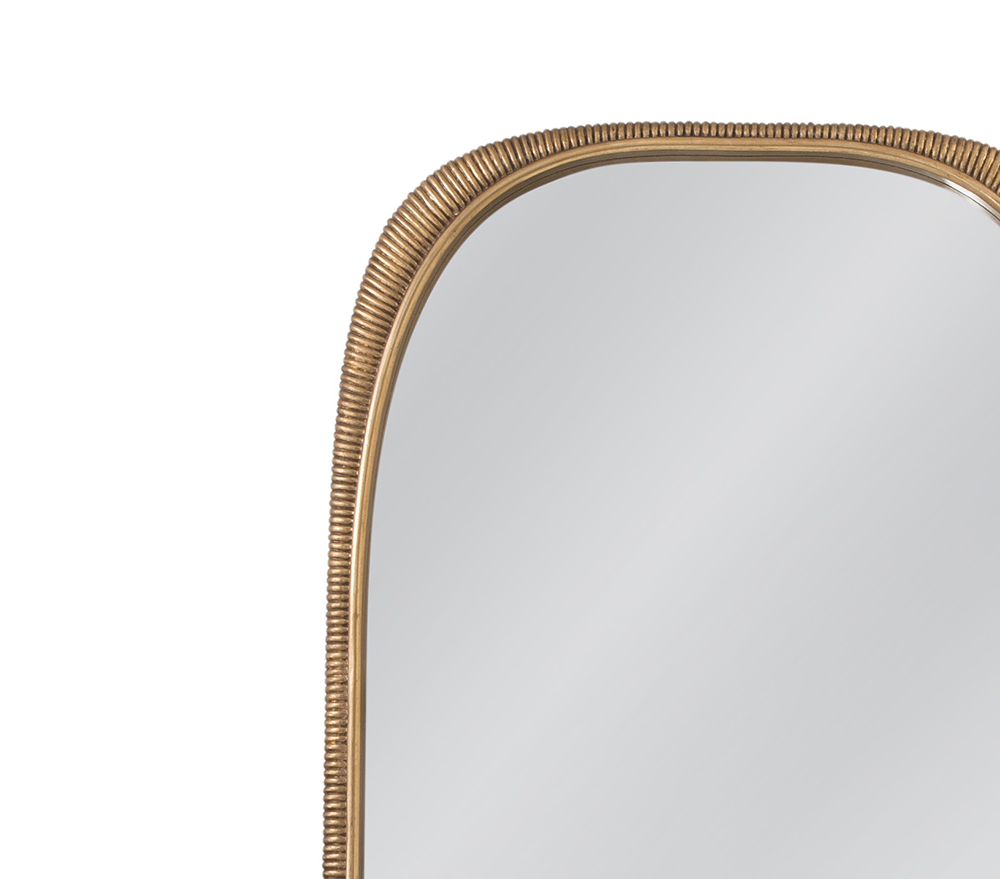 Bassett Mirror - Malton 90" Gold Floor Mirror - M5211 view 4