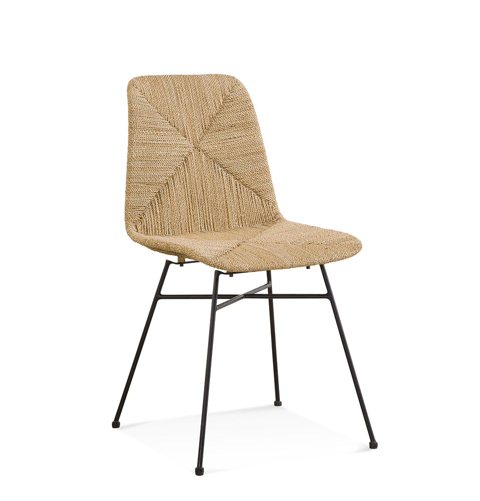 Bassett Mirror - Mandao Natural Seagrass Dining Chair - 7058-DR-800 view 1