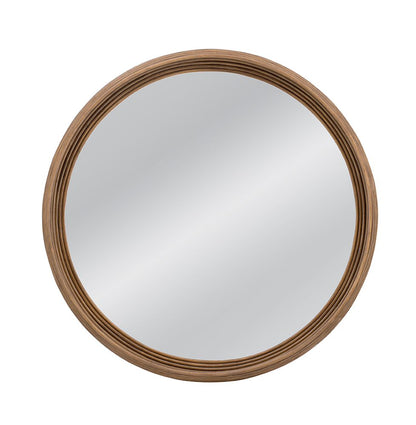 Bassett Mirror - Marcella 48" Natural Round Wall Mirror - M5207 view 1