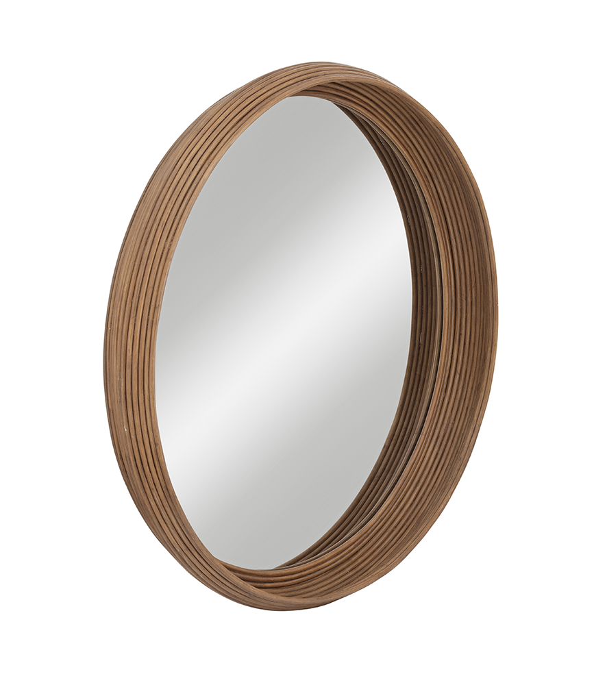 Bassett Mirror - Marcella 48" Natural Round Wall Mirror - M5207 view 2