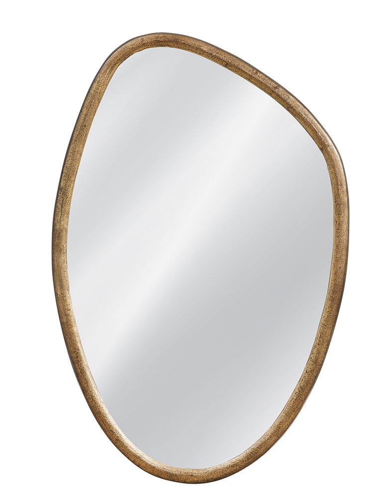 Bassett Mirror - Margot 48" Gold Rectangular Wall Mirror - M5299 view 1