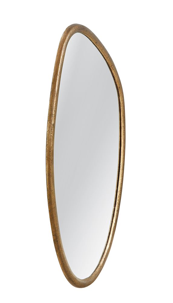 Bassett Mirror - Margot 48" Gold Rectangular Wall Mirror - M5299 view 2