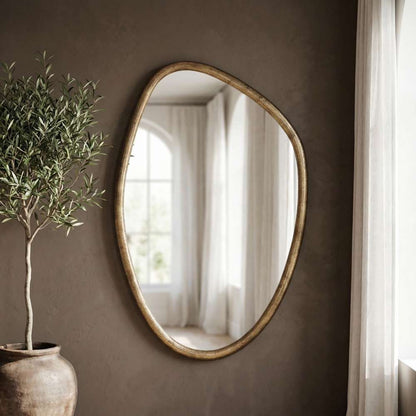 Bassett Mirror - Margot 48" Gold Rectangular Wall Mirror - M5299 view 5