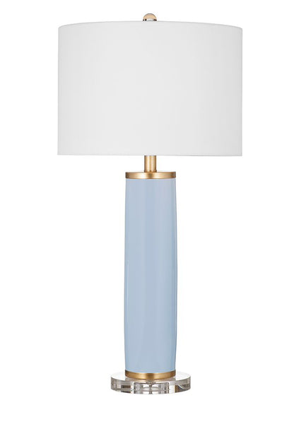 Bassett Mirror - Maribel 30" Light Blue Ceramic Table Lamp - L4811T view 1