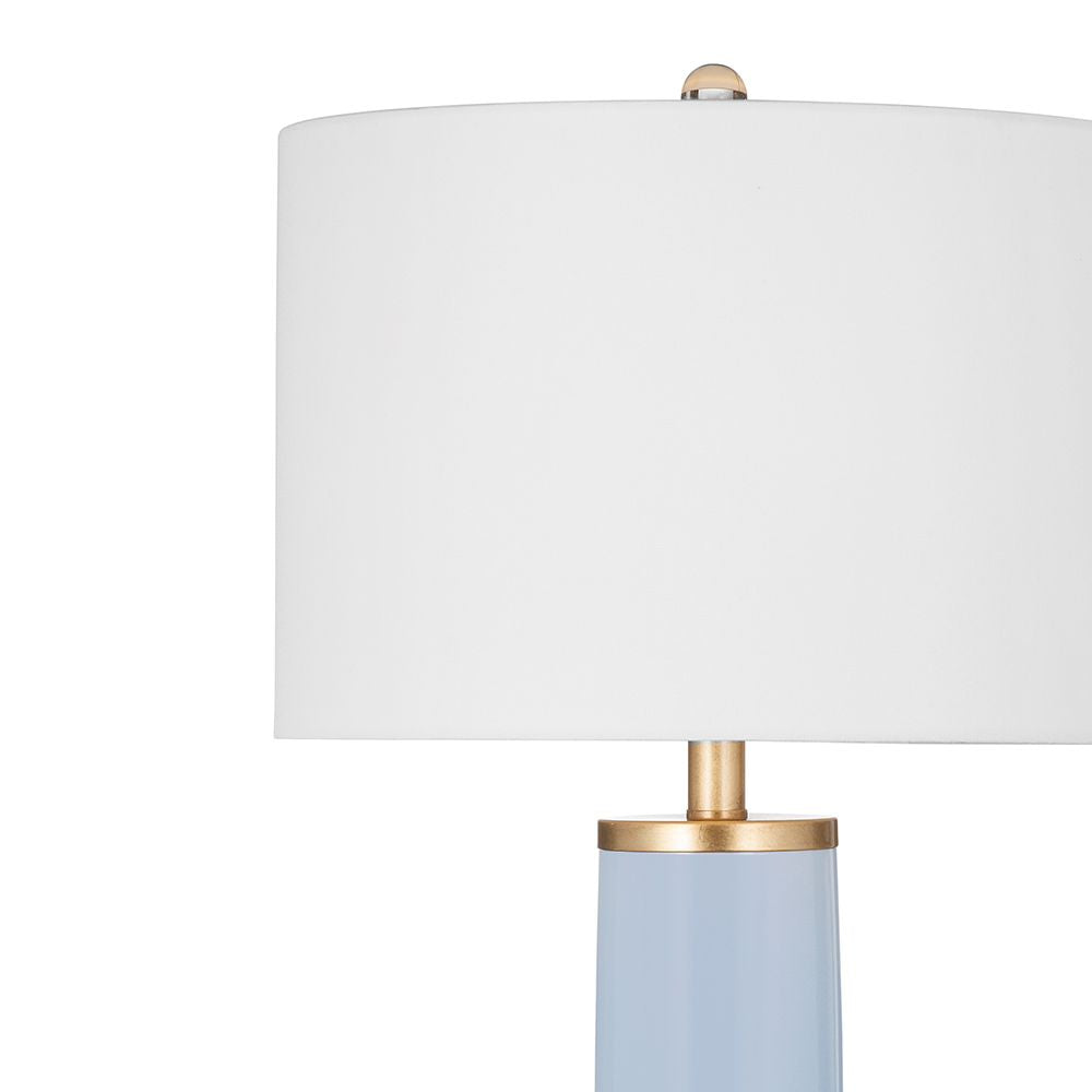 Bassett Mirror - Maribel 30" Light Blue Ceramic Table Lamp - L4811T view 2