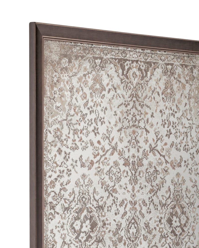 Bassett Mirror - Marin Floor Mirror in Screen Printed - M5177 view 3