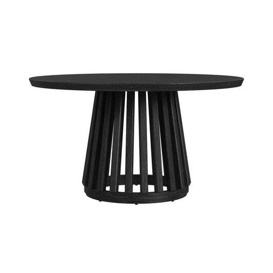 Bassett Mirror - Mateo Round Dining Table - 8340-700B-T veiw 1