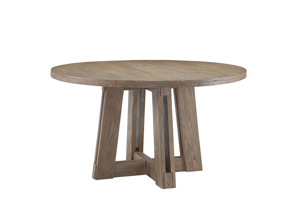 Bassett Mirror - McGuire 54" Natural Wood Dining Table - 9439-700B-T view 1