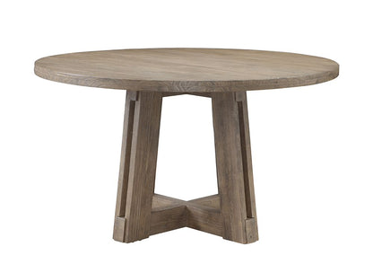 Bassett Mirror - McGuire 54" Natural Wood Dining Table - 9439-700B-T view 2