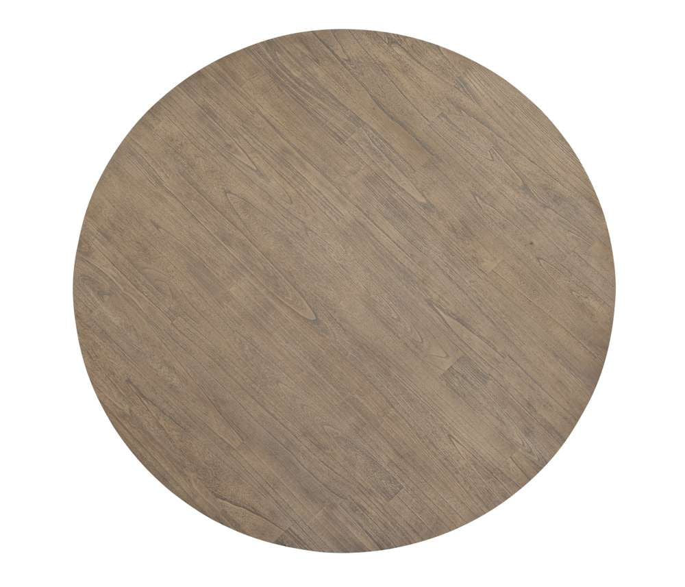 Bassett Mirror - McGuire 54" Natural Wood Dining Table - 9439-700B-T view 3