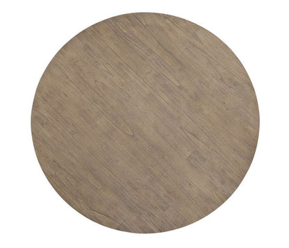 Bassett Mirror - McGuire 54" Natural Wood Dining Table - 9439-700B-T view 3