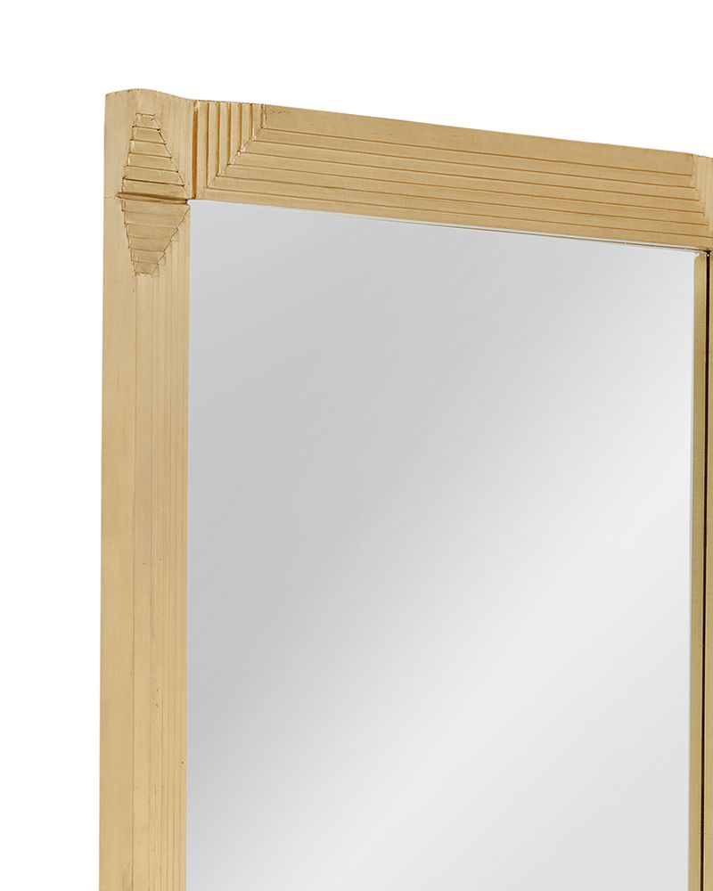 Bassett Mirror - Mellstock 82" Brass Floor Mirror - M5212 view 3