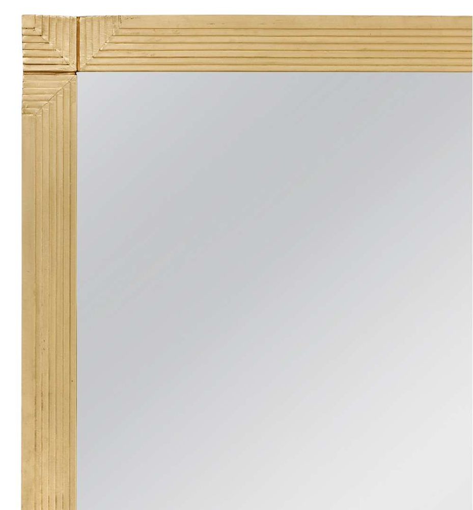 Bassett Mirror - Mellstock 82" Brass Floor Mirror - M5212 view 4