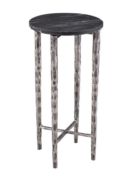 Bassett Mirror - Mendez Black Marble Drink Table - 9123-LR-223 view 1