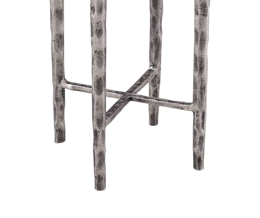 Bassett Mirror - Mendez Black Marble Drink Table - 9123-LR-223 view 3