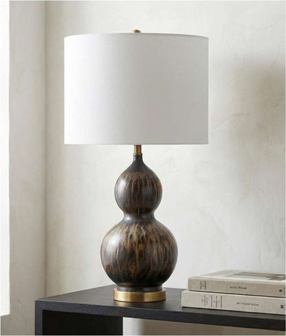 Bassett Mirror - Mercer 29" Brown Ceramic Table Lamp - L4832T view 4