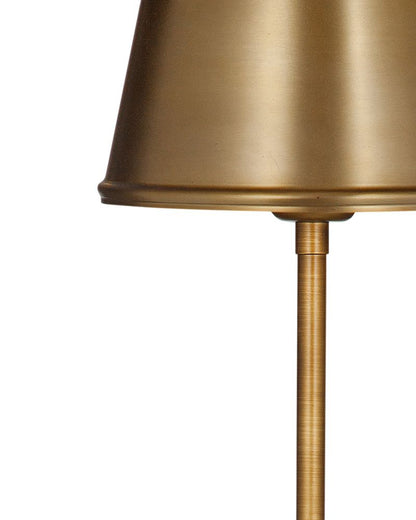 Bassett Mirror - Metal Buffet Lamp 32" Gold Marble Table Lamp - L4450T view 2