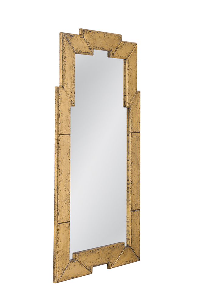 Bassett Mirror - Metouro 78" Gold Floor Mirror - M5213 view 2