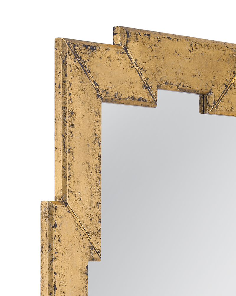 Bassett Mirror - Metouro 78" Gold Floor Mirror - M5213 view 3