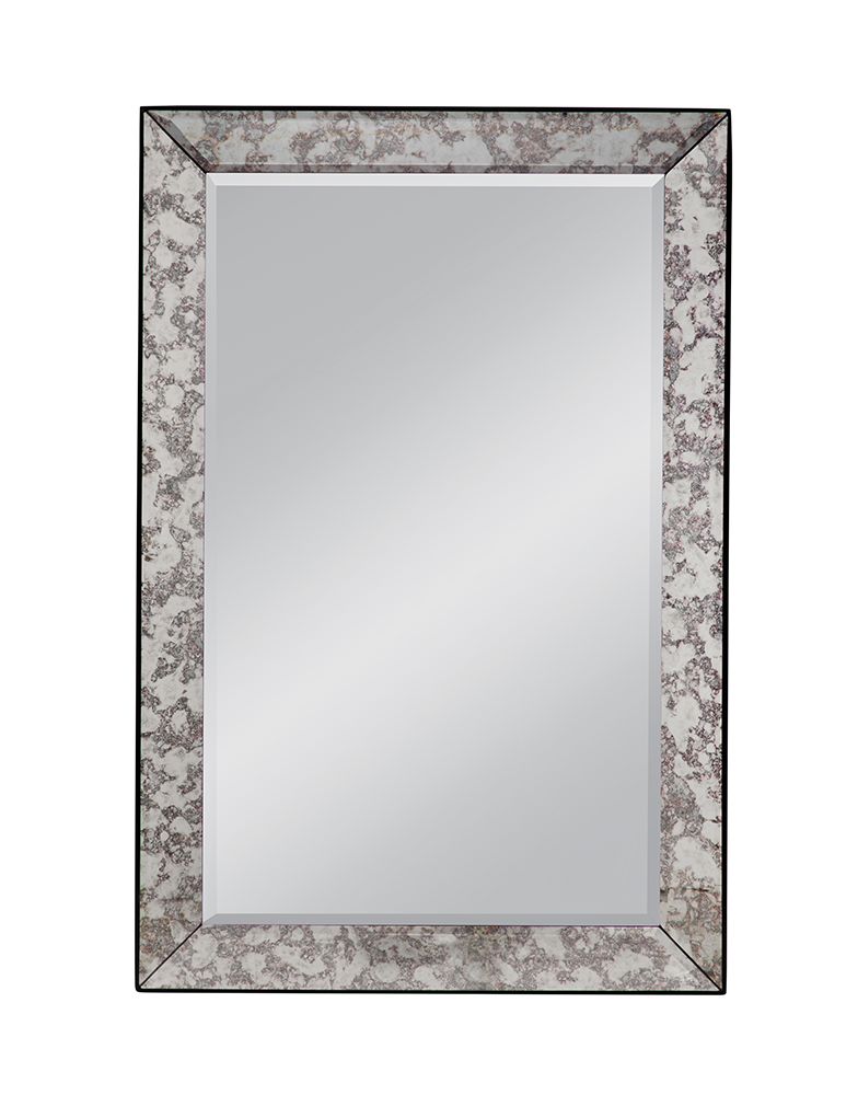Bassett Mirror - Mic 48" Silver Rectangular Wall Mirror - M5013 view 1