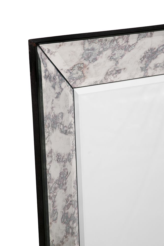 Bassett Mirror - Mic 48" Silver Rectangular Wall Mirror - M5013 view 2