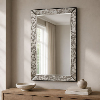 Bassett Mirror - Mic 48" Silver Rectangular Wall Mirror - M5013 view 3