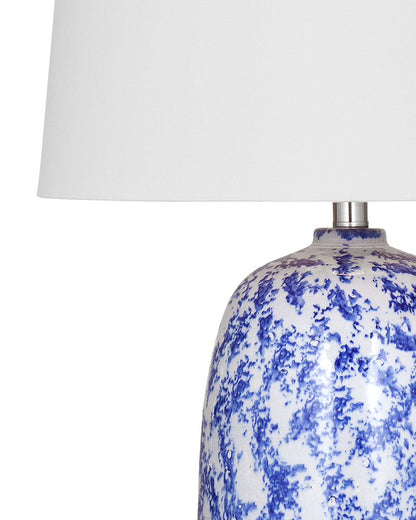 Bassett Mirror - Mila 29" Blue Ceramic Table Lamp - L4548T view 2