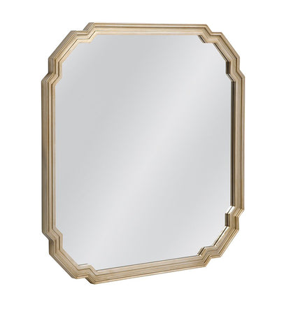 Bassett Mirror - Mimosa 38" Silver Geometric Wall Mirror - M5228 view 2