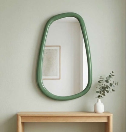 Bassett Mirror - Montauk Green Organic Wall Mirror - M5375 view 5