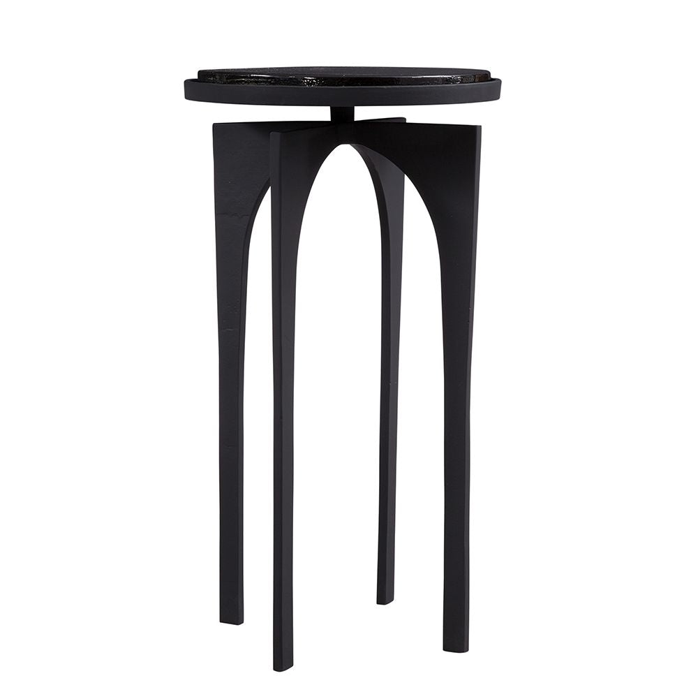 Bassett Mirror - Moore Cast Glass Accent Table - 5608-LR-223 view 2