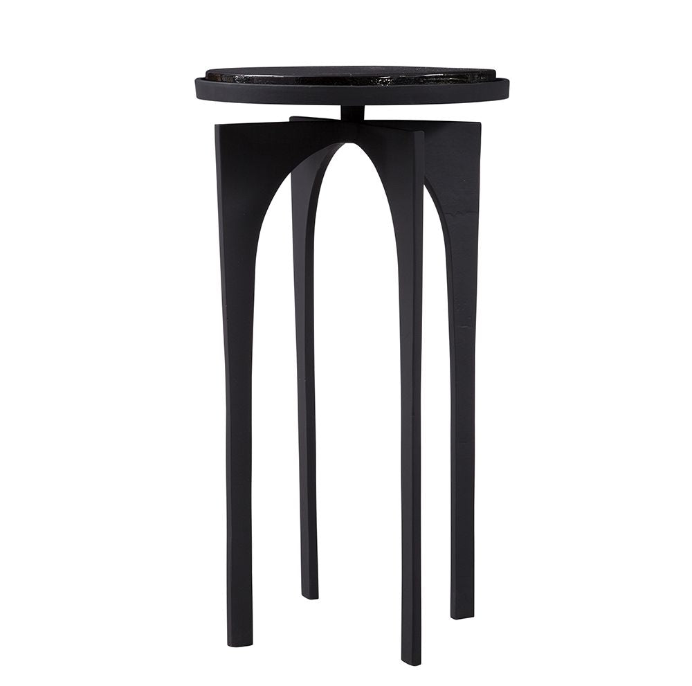 Bassett Mirror - Moore Cast Glass Accent Table - 5608-LR-223 view 3