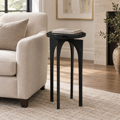 Bassett Mirror - Moore Cast Glass Accent Table - 5608-LR-223 view 5