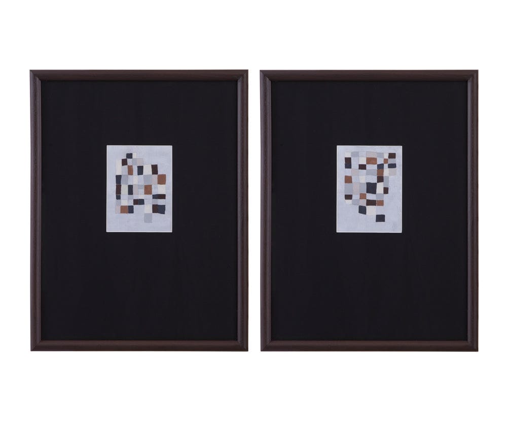 Bassett Mirror - Multi Parcels II Framed Print in Black - 9902-273B view 3