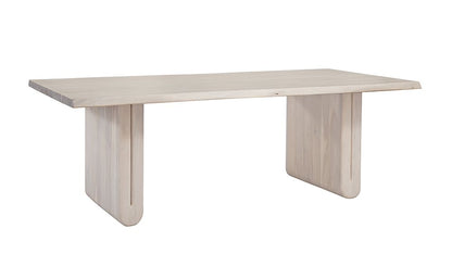Bassett Mirror - Nadia 88" Whitewashed Mango Wood Dining Table - 6002-600B-T view 1