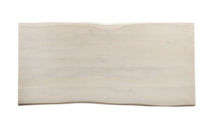 Bassett Mirror - Nadia 88" Whitewashed Mango Wood Dining Table - 6002-600B-T view 3
