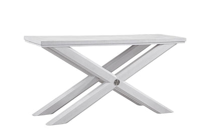 Bassett Mirror - Nadine 60" White Oak Console Table - 9436-LR-400 view 1