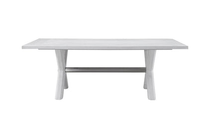 Bassett Mirror - Nadine 84" White Oak Dining Table - 9436-DR-600 view 2