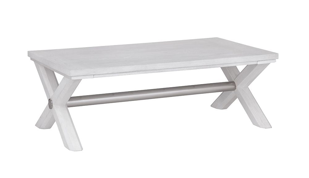 Bassett Mirror - Nadine White Oak Coffee Table - 9436-LR-100 view 1