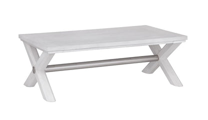 Bassett Mirror - Nadine White Oak Coffee Table - 9436-LR-100 view 1