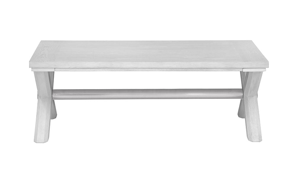 Bassett Mirror - Nadine White Oak Coffee Table - 9436-LR-100 view 2