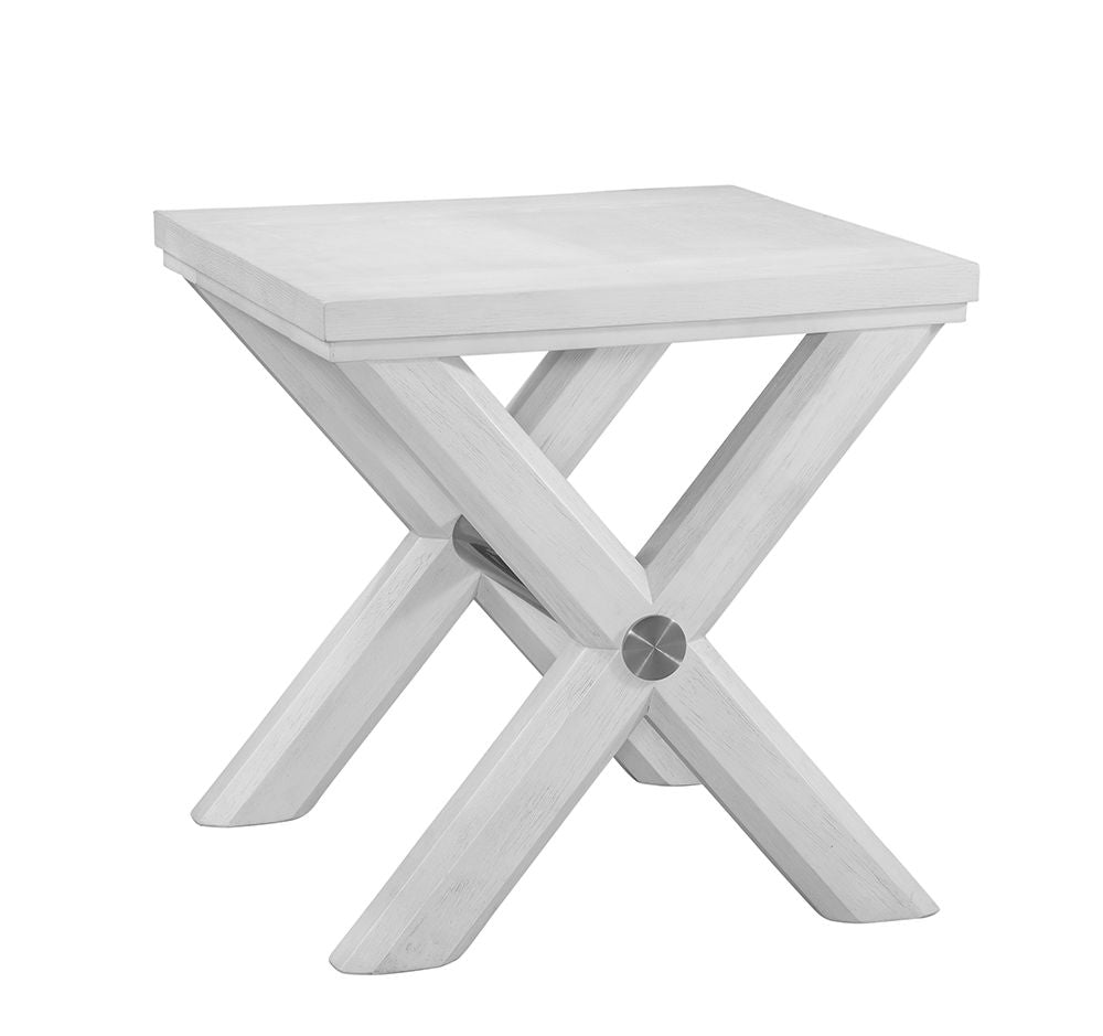 Bassett Mirror - Nadine White Oak End Table - 9436-LR-200 view 1