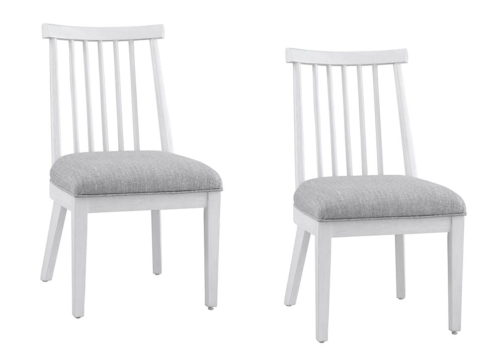 Bassett Mirror - Nadine White Oak Spindle-Back Dining Chair (Set of 2) - 9436-DR-800-2 view 1