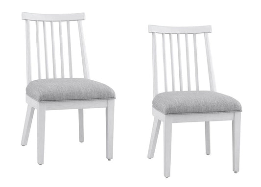 Bassett Mirror - Nadine White Oak Spindle-Back Dining Chair (Set of 2) - 9436-DR-800-2 view 1
