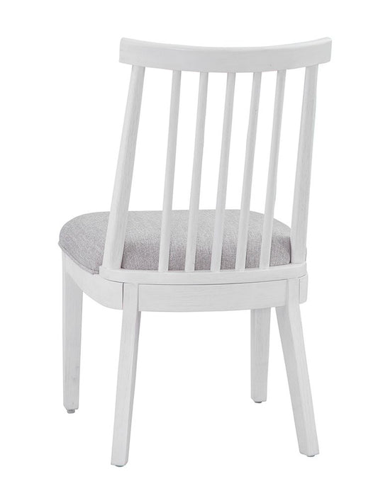 Bassett Mirror - Nadine White Oak Spindle-Back Dining Chair (Set of 2) - 9436-DR-800-2 view 2