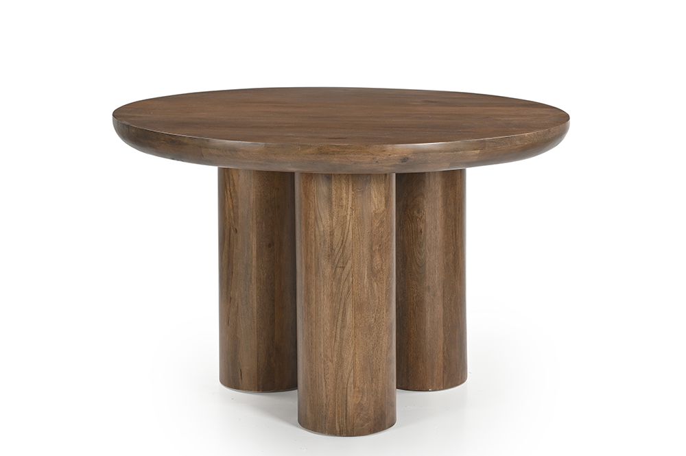 Bassett Mirror - Napa 52" Brown Mango Wood Round Dining Table - 5551-701B-T view 1