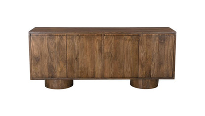 Bassett Mirror - Napa 72" Brown Mango Wood Storage Cabinet - 5551-DR-576 view 2