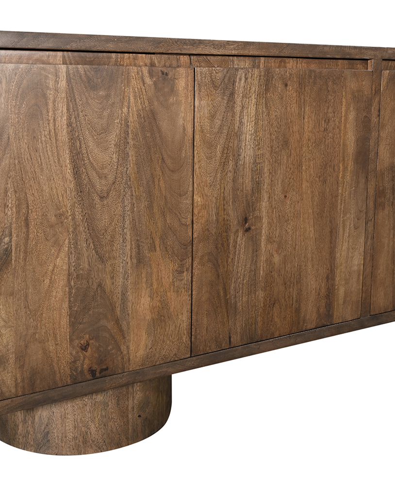 Bassett Mirror - Napa 72" Brown Mango Wood Storage Cabinet - 5551-DR-576 view 4
