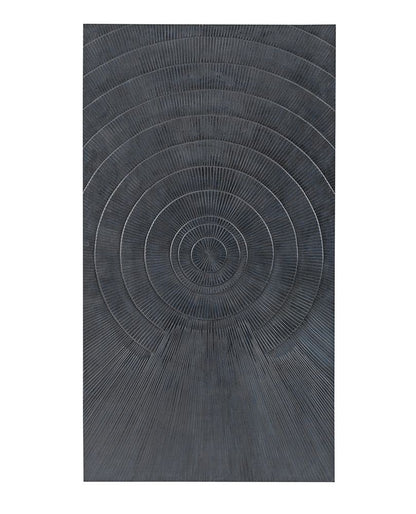 Bassett Mirror - Nessus Black Carved Wood Wall Art - 7500-806 view 1