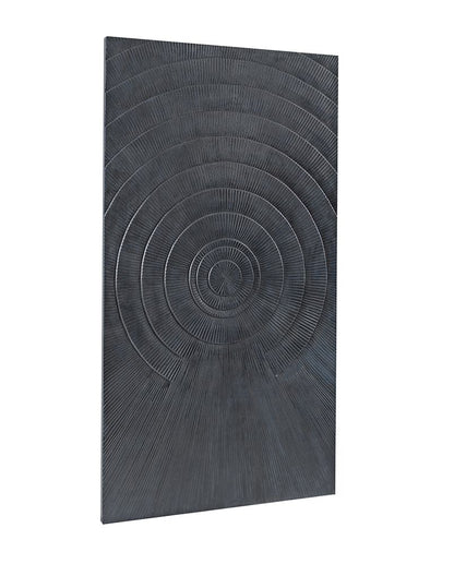 Bassett Mirror - Nessus Black Carved Wood Wall Art - 7500-806 view 2