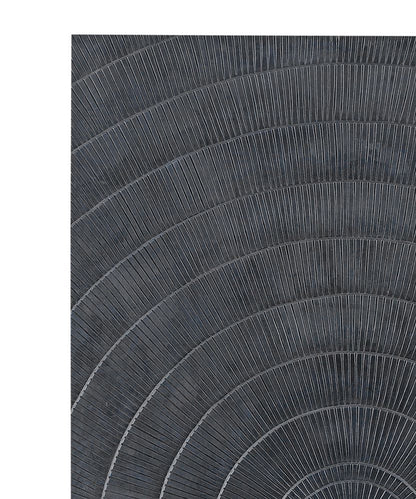 Bassett Mirror - Nessus Black Carved Wood Wall Art - 7500-806 view 3